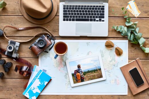 At Conciergerie Concept Services, we can also take care of the complete organization of your trip